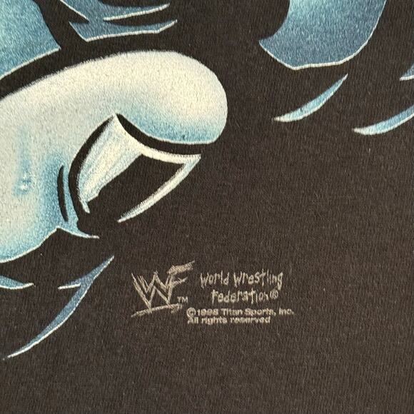 Vintage 1998 WWF The Rock Brahma Bull T Shirt U Smell What The Rock Is Cookin’ - Picture 5 of 7